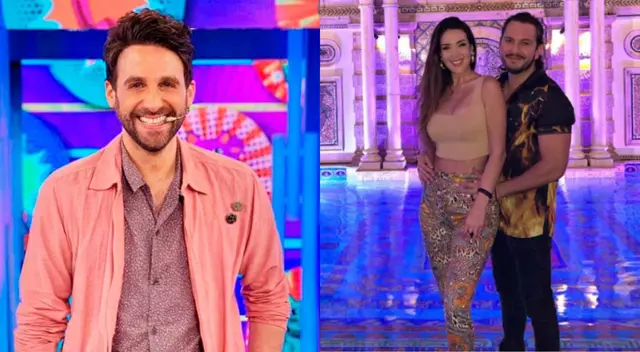 Rodrigo González bromea a Silvia Cornejo por aparecer con Jean Paul Gabuteau.
