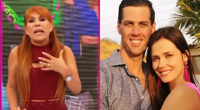 Magaly Medina indignada con respaldo de Maju Mantilla a su esposo Gustavo Salcedo Magaly Medina indignada con respaldo de Maju Mantilla a su esposo Gustavo Salcedo