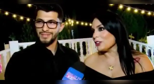 Evelyn Vela presenta a su nuevo galán. Evelyn Vela presenta a su nuevo galán.