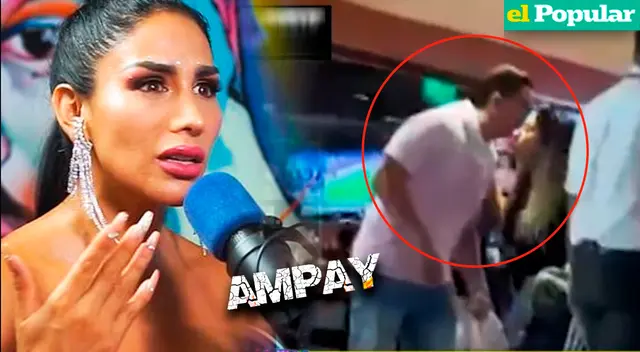 Pareja de Leysi Suárez protagonista de ampay. Pareja de Leysi Suárez protagonista de ampay.