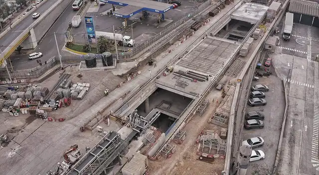 Hombre es hallado sin vida dentro de obras en la Línea 2 del Metro de Lima.
