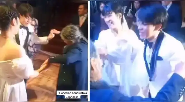 El matrimonio causó sensación en la app china.