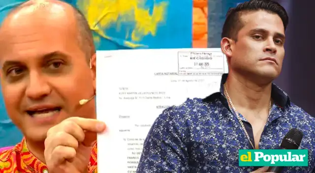 Metiche quedó en shock con el documento de Christian Domínguez