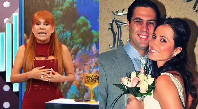 Magaly Medina habla sobre Maju Mantilla y Gustavo Salcedo.