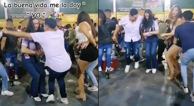 Peruanos se enfrentan en duelo de huayno cajamarquino y se roban el show por baile: “La mala fama me la dan ustedes”.