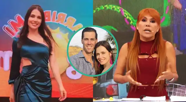 María Julia Mantilla luce sonriente durante desfile ante la actualidad de su situación sentimental.