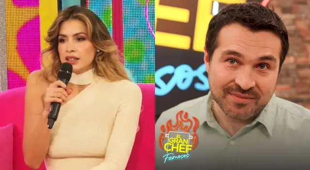 Milett Figueroa cuenta si tuvo algún 'romance' con Giacomo Bocchio de "El gran chef: famosos".