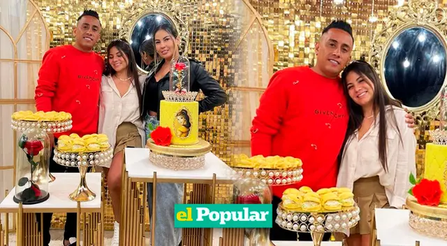 Christian Cueva acompañó a hija de Pamela López en su exclusivo cumpleaños.