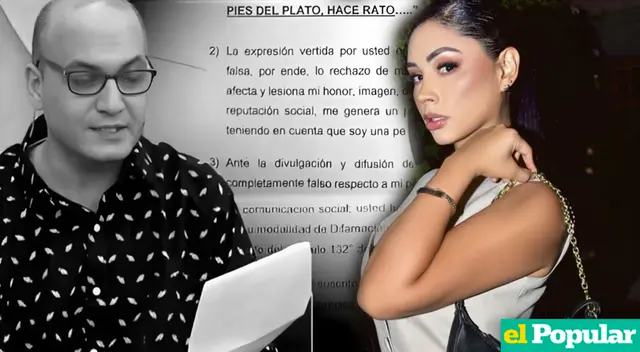 Pamela Franco puso en tela de juicio los principios periodísticos de Metiche tras afirmar que en su relación había infidelidad sin pruebas.