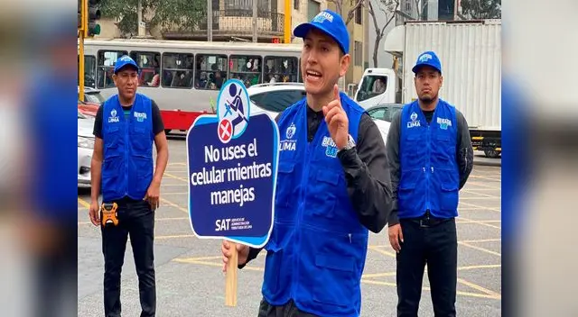 La Brigada SAT velará por la seguridad vial en Lima
