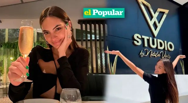 Natalie Vértiz celebra nuevo local de su salón de belleza. Natalie Vértiz celebra nuevo local de su salón de belleza.