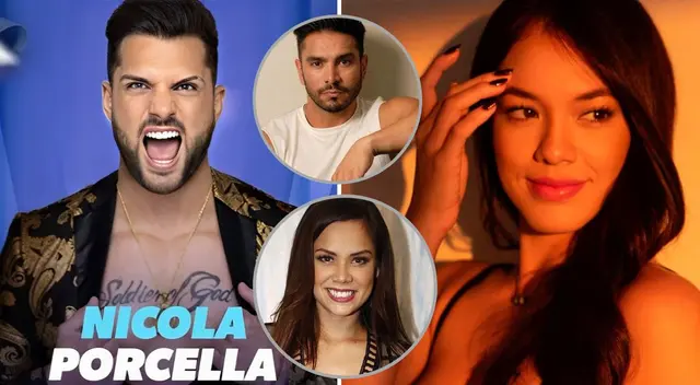 Nicola Porcella tiene el respaldo de personajes de la farándula.