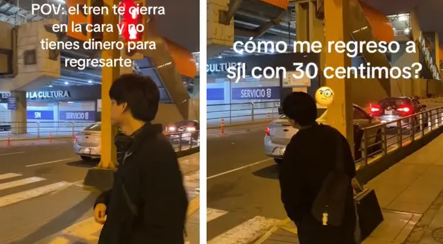 La escena se ha vuelto viral en TikTok. La escena se ha vuelto viral en TikTok.
