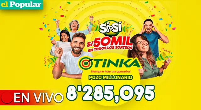 Conoce el nuevo monto del pozo millonario que sorteará La Tinka. Conoce el nuevo monto del pozo millonario que sorteará La Tinka.