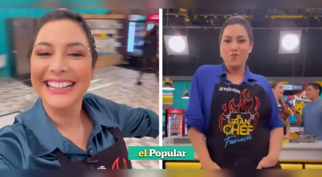 Natalia Salas en la recta final de 'El Gran Chef Famosos'. Natalia Salas en la recta final de 'El Gran Chef Famosos'.