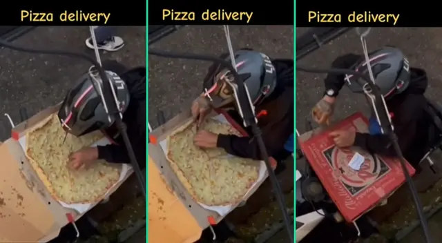 La polémica escena fue viral en TikTok. La polémica escena fue viral en TikTok.