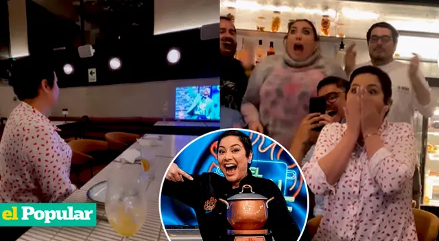 ¿Cómo se enteró Natalia Salas que ganaría El Gran Chef Famosos?