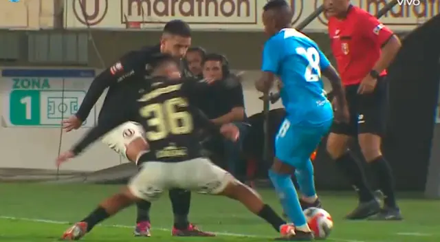 La falta de Piero Quispe que causó polémica en las redes sociales. La falta de Piero Quispe que causó polémica en las redes sociales.