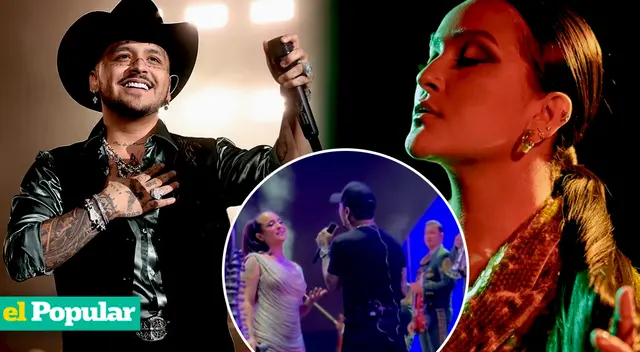 ¿Qué cantaron Christian Nodal y Daniela Darcourt?