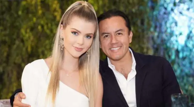 Brunella Horna es más alta que su esposo Richard Acuña por unos centímetros.