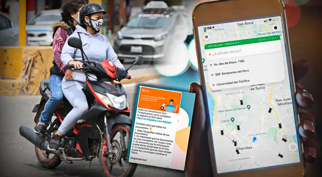 Didi estaría insistiendo en aplicar este método de transporte, pese a ser ilegal en Perú.