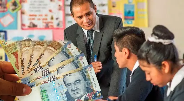 ¡Falta poco! Los docentes y auxiliares podrán acceder al bono de los 220 soles.