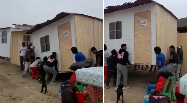 La escena se ha vuelto viral en las redes. La escena se ha vuelto viral en las redes.