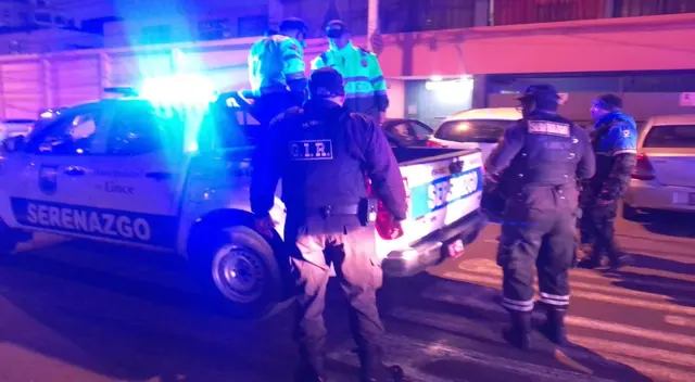 Serenazgo de Lince participó en la captura de dos presuntos ladrones