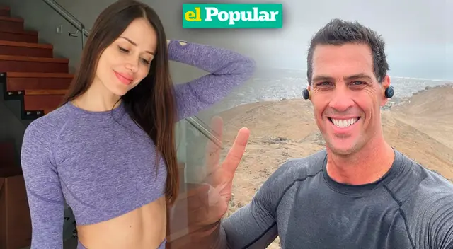 Gustavo Salcedo reacciona a fotos de Maju Mantilla.