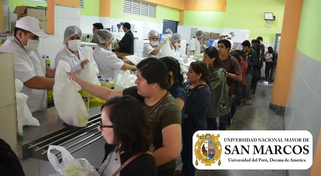 Conoce el menú especial que recibirán los estudiantes de la UNMSM. Conoce el menú especial que recibirán los estudiantes de la UNMSM.
