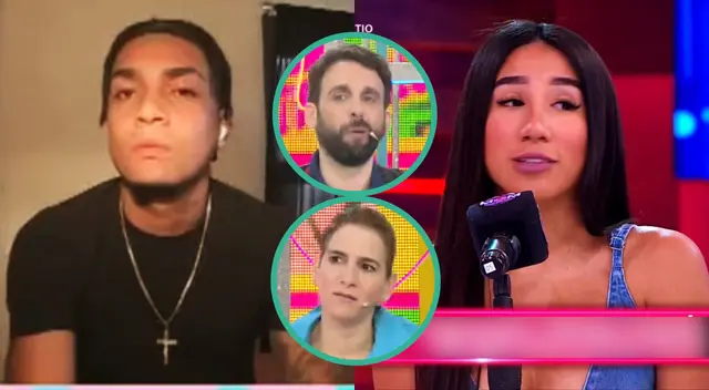 Youna hace un pedido a Rodrigo González y Gigi Mitre para Samahara Lobatón. Youna hace un pedido a Rodrigo González y Gigi Mitre para Samahara Lobatón.