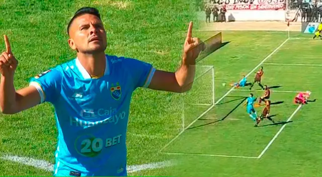 Janio Pósito fue quien abrió la cuenta del marcador.