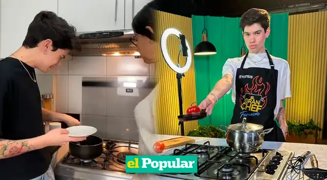Josi Martínez recibe los tips de su mamá para la cocina.