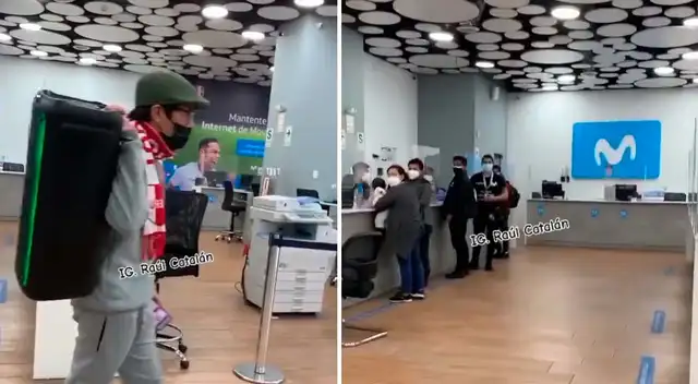 Un usuario se volvió viral al promocionar publicidad del rival de Movistar y escena se vuelve viral en las redes sociales. Un usuario se volvió viral al promocionar publicidad del rival de Movistar y escena se vuelve viral en las redes sociales.