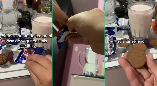 Esta inusual escena fue viral en TikTok. Esta inusual escena fue viral en TikTok.