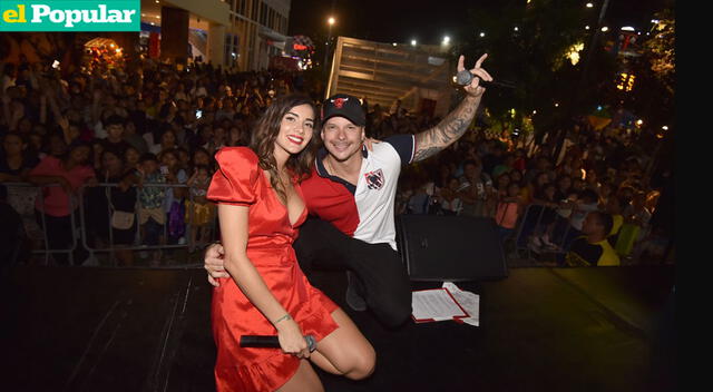  Mario Hart y Korina Rivadeneira se convirtieron en padres por primera vez en el 2020. Foto: Jenny Valdivia / El Popular 