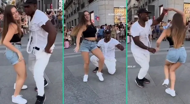 Los compatriotas dejaron el nombre del Perú en alto en un viral baile. Los compatriotas dejaron el nombre del Perú en alto en un viral baile.