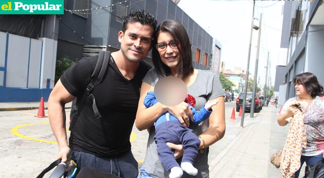  Karla Tarazona y Christian Domínguez tienen un hijo en común. Foto: Difusión 