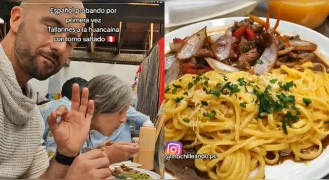 Extranjero prueba exquisito plato peruano y se enamora.