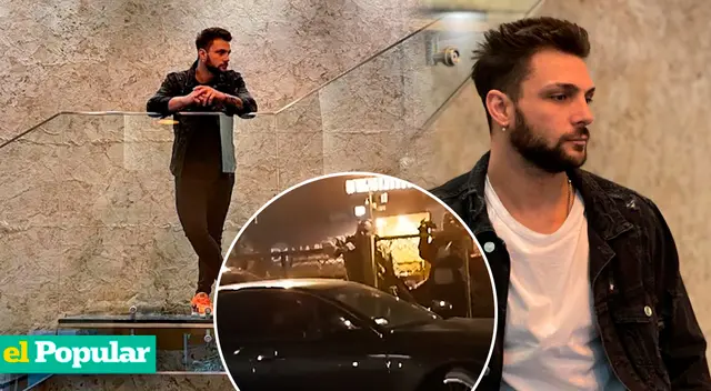 Nicola Porcella llegó al Perú pero solo un medio de prensa lo fue a recibir.