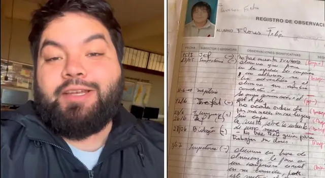 Profesor chileno se volvió viral al compartir su historia de superación Profesor chileno se volvió viral al compartir su historia de superación