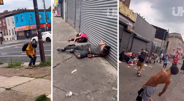 El barrio de Kensington se convirtió en la 'zona cero' de un apocalipsis zombie. El barrio de Kensington se convirtió en la 'zona cero' de un apocalipsis zombie.