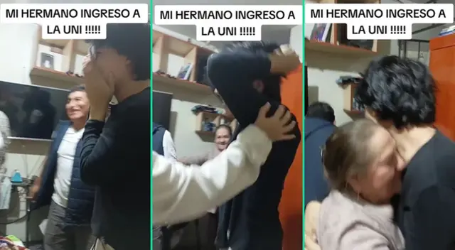 La conmovedora escena fue viral en TikTok.