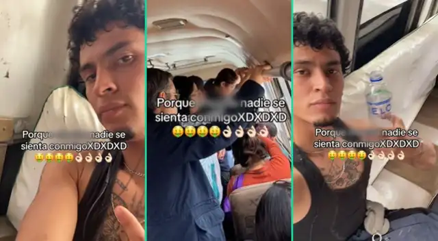 La reacción del muchacho fue viral en Tiktok.