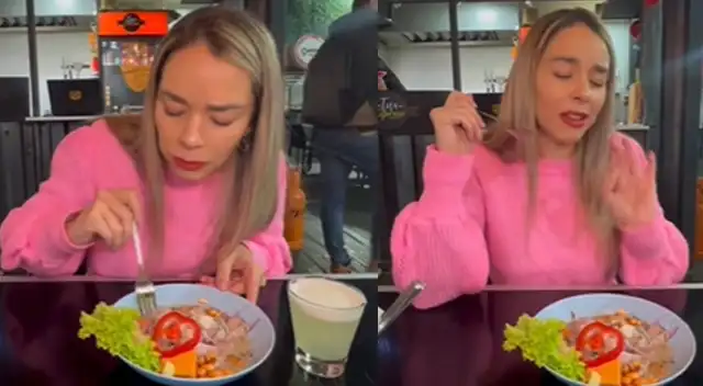 Ceviche y pisco sour peruano cautiva paladar de chilena y su reacción es viral: “Una combinación que necesito siempre”. Ceviche y pisco sour peruano cautiva paladar de chilena y su reacción es viral: “Una combinación que necesito siempre”.
