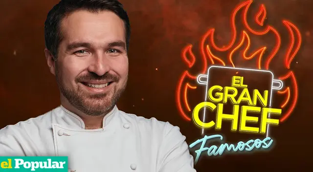 Giacomo Bocchio de 'El gran chef famosos' saca cara por los cocineros peruanos. Giacomo Bocchio de 'El gran chef famosos' saca cara por los cocineros peruanos.