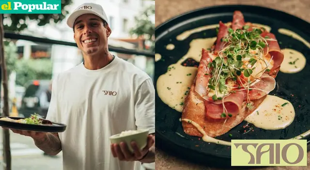 Hugo García emprende en el rubro gastronómico y abrió su restaurante Taio.