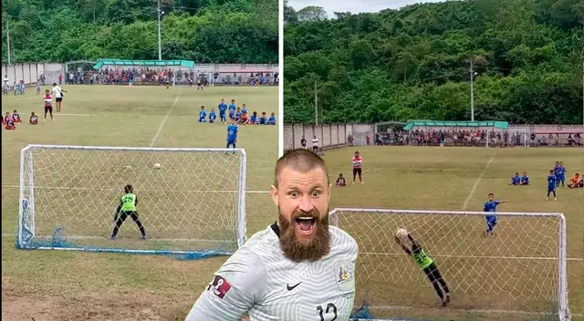Un usuario registró la tanda de penales en un fútbol de menores y la destreza del arquero sorprendió a muchos.