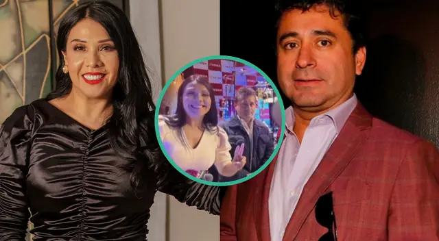 Tula Rodríguez y Alfredo Zambrano compartieron momento juntos durante evento.