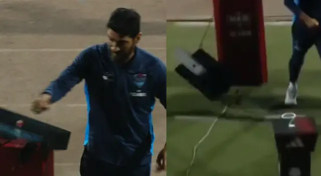 ‘Loco’ Abreu rompió furioso TV VAR tras empate de ADT al último: “No había excusa para jugar 8 minutos tampoco”.